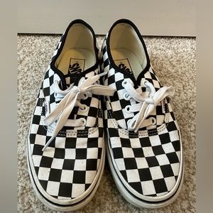 Vans classic checkerboard shoe